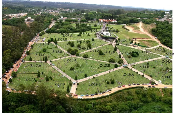 Coroa de Flores Cemitério Parque Jardim da Paz