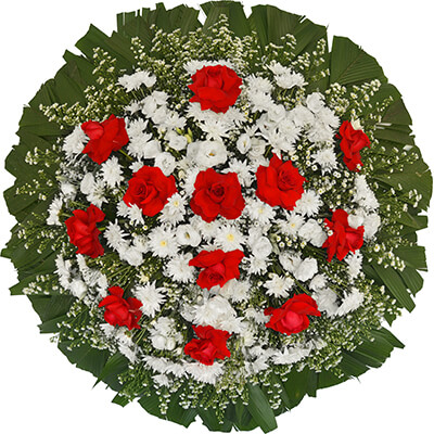 Coroa de Flores no Cemitério Horto da Paz | Floricultura Coroa de Flores
